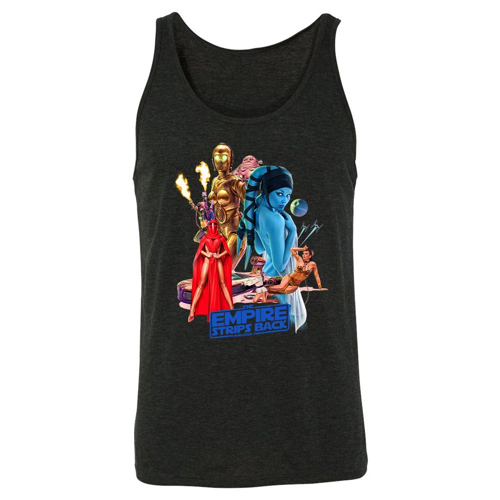 Unisex Jersey Tank - Z1V3GFWJ - Charcoal Black Triblend - 5