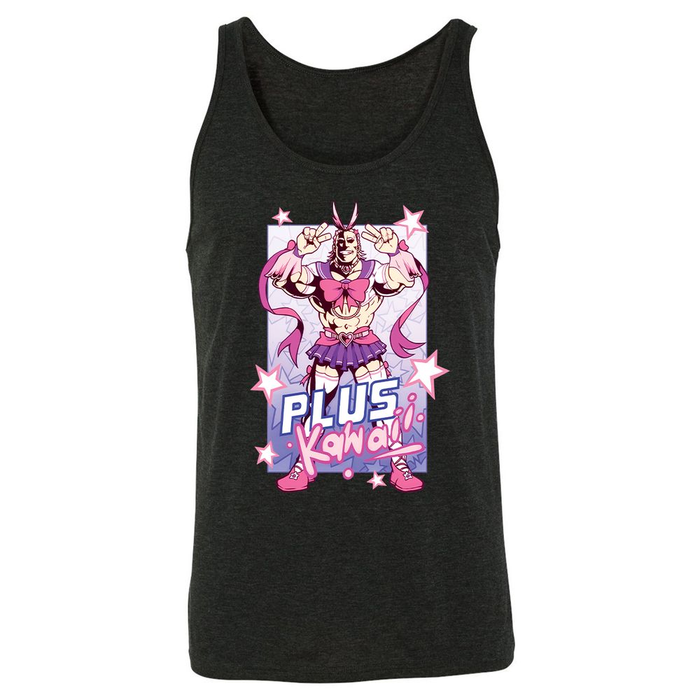 Unisex Jersey Tank - GCF4DXMU - Charcoal Black Triblend - 5