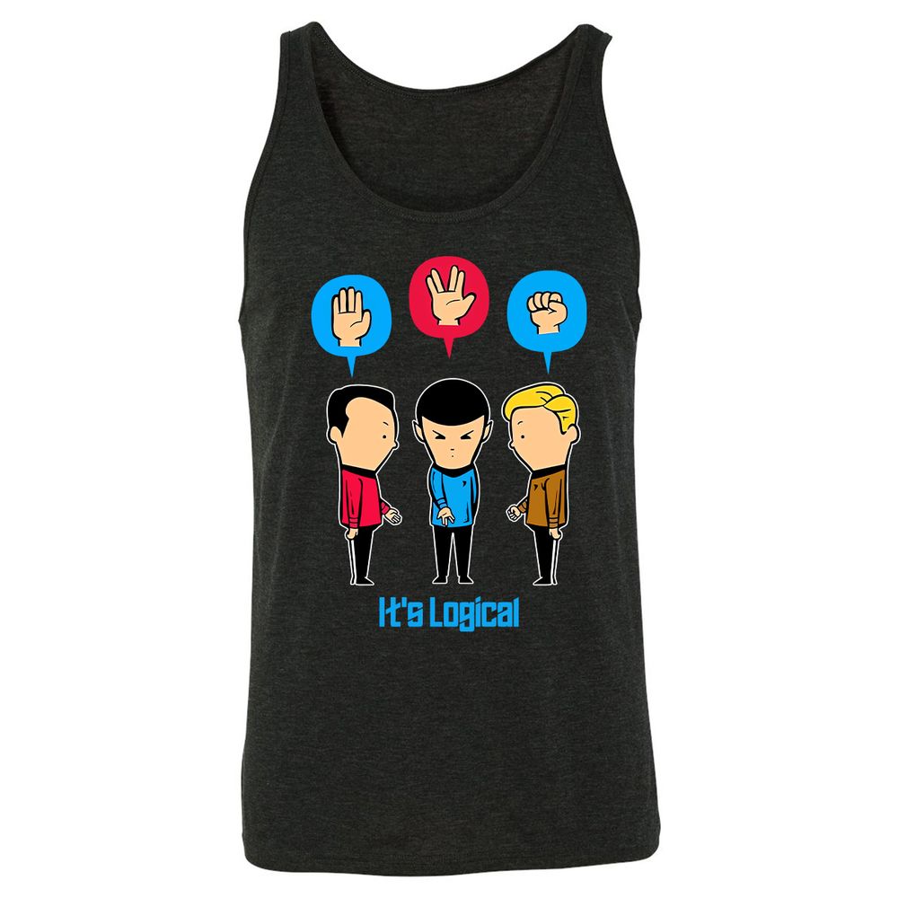 It is Logical - Charcoal Black Triblend - 5