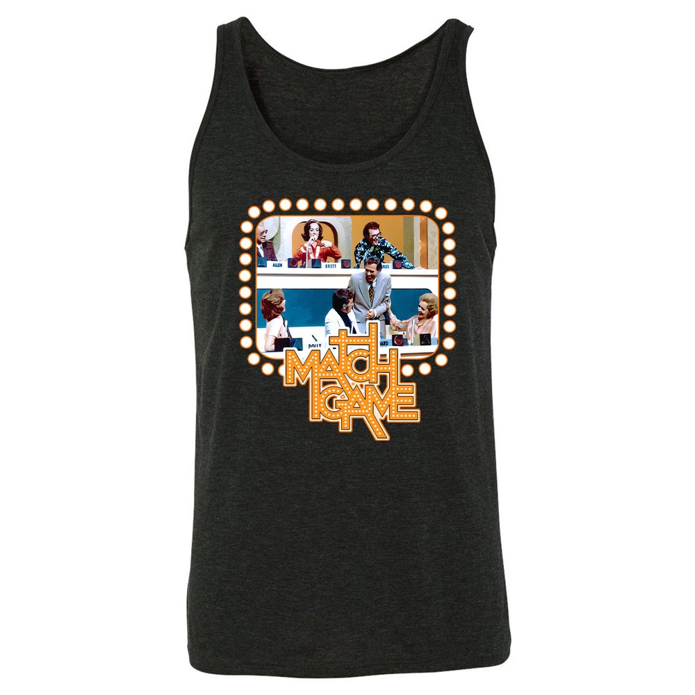 Unisex Jersey Tank - MB4463NB - Charcoal Black Triblend - 5