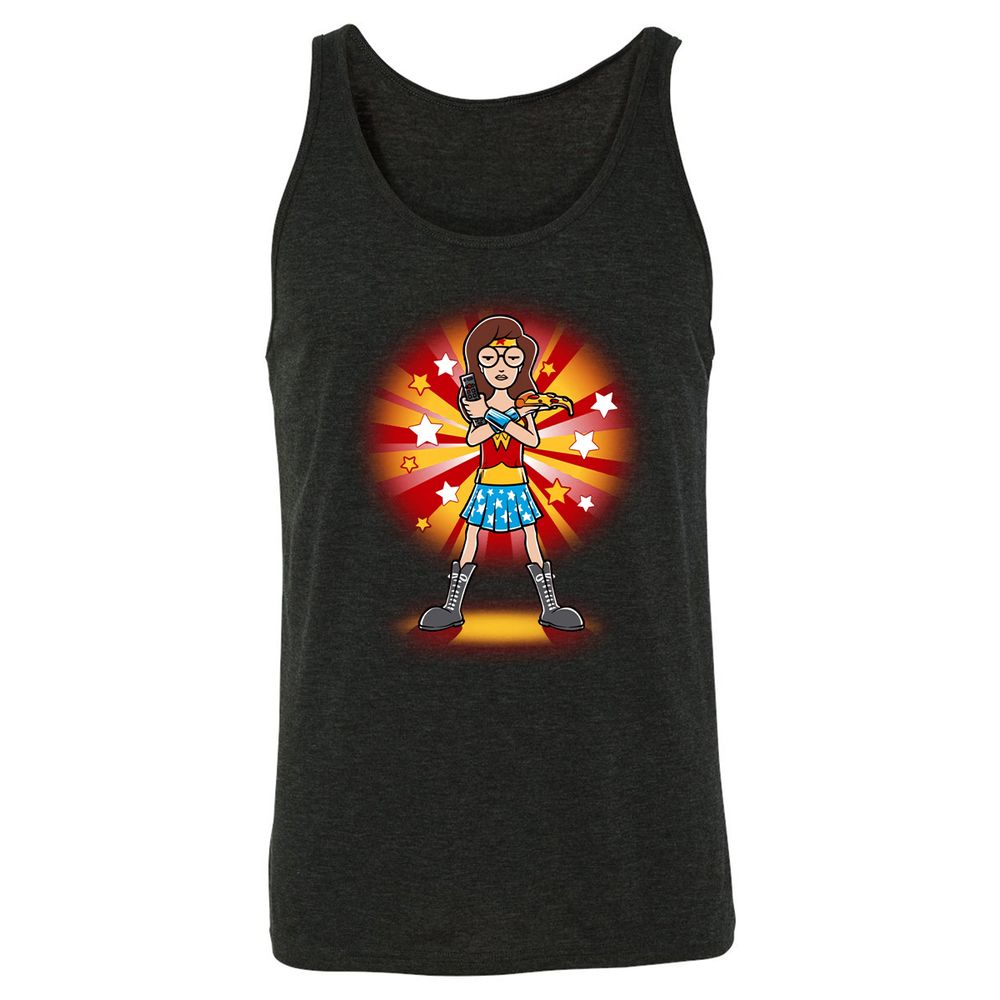 Unisex Jersey Tank - NGW5APXR - Charcoal Black Triblend - 5