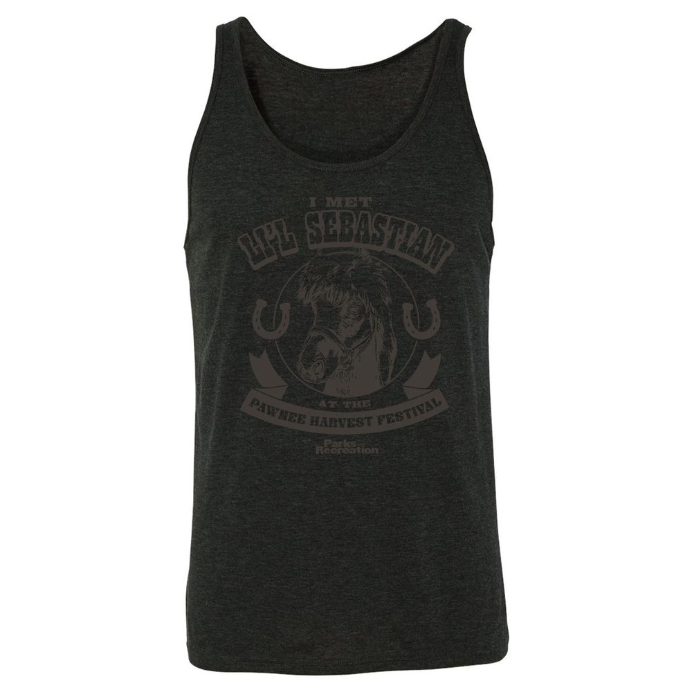 Unisex Jersey Tank - HDJHFM3Z - Charcoal Black Triblend - 5