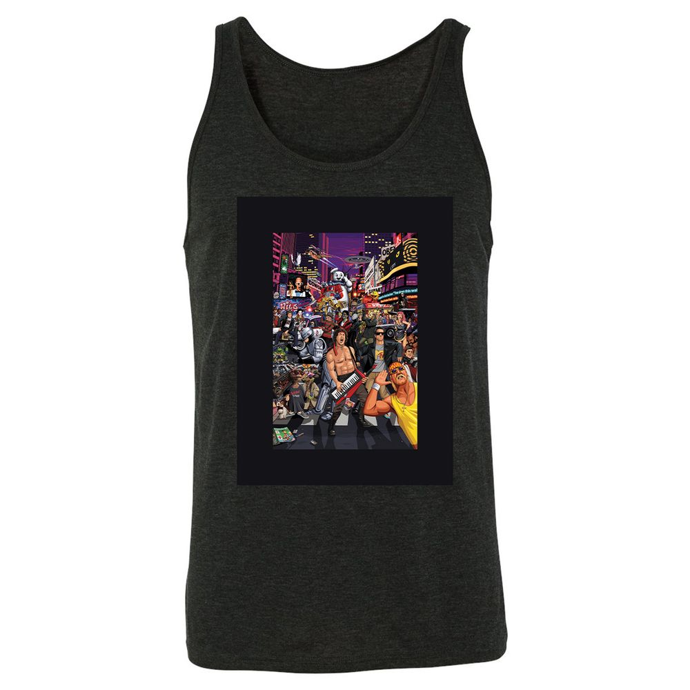 Unisex Jersey Tank - XM81DW77 - Charcoal Black Triblend - 5