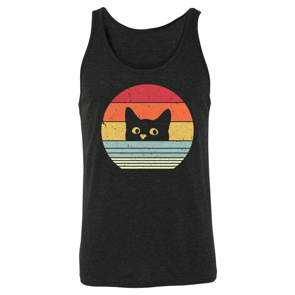 Unisex Jersey Tank - 2A3AGWP3 - Charcoal Black Triblend - 5