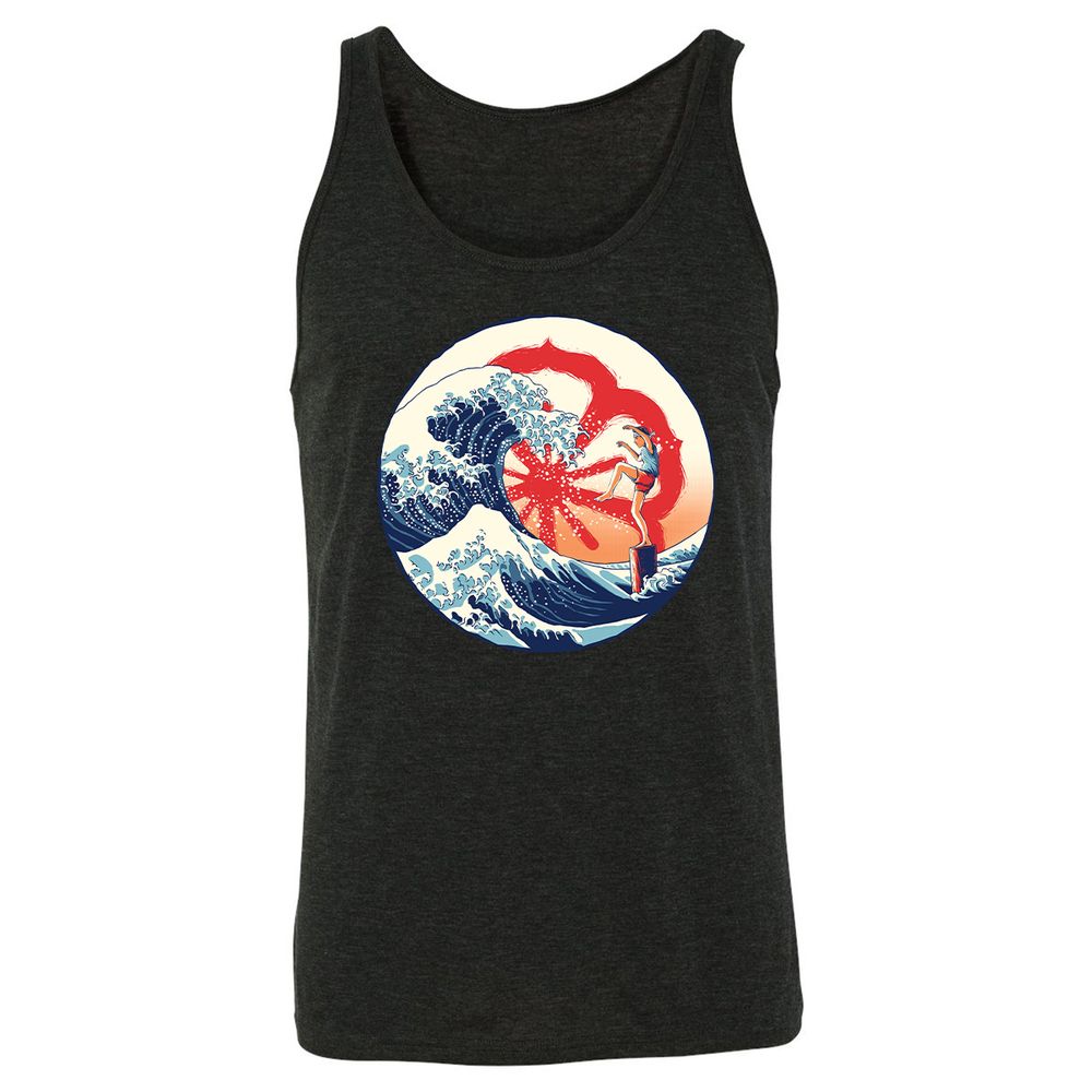 Unisex Jersey Tank - 5J712HSQ - Charcoal Black Triblend - 5