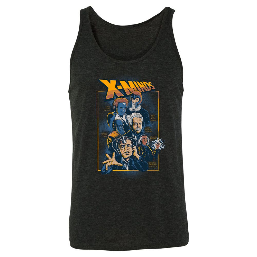 Unisex Jersey Tank - ETT4W7LP - Charcoal Black Triblend - 5