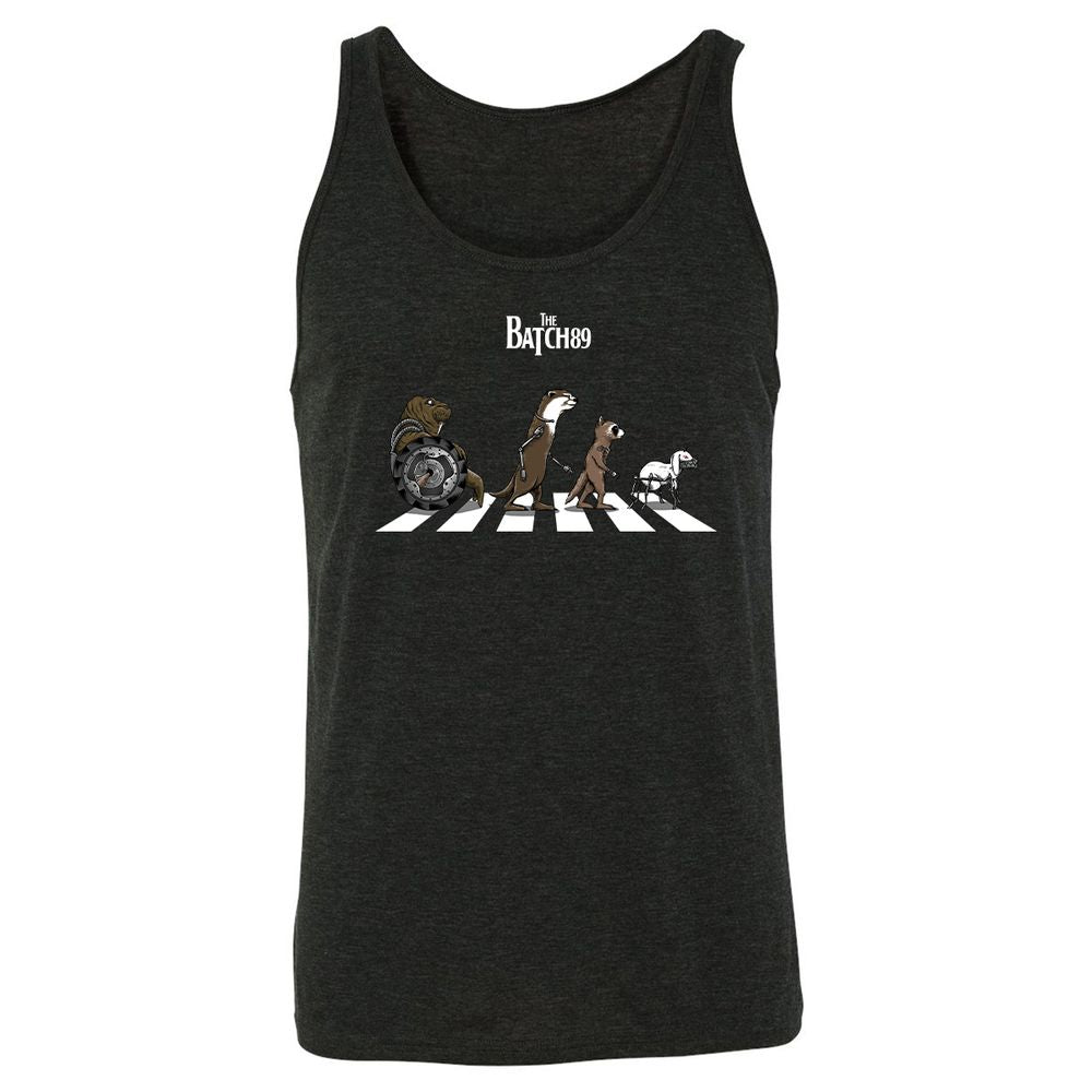 Unisex Jersey Tank - RZ4QXFDQ - Charcoal Black Triblend - 5