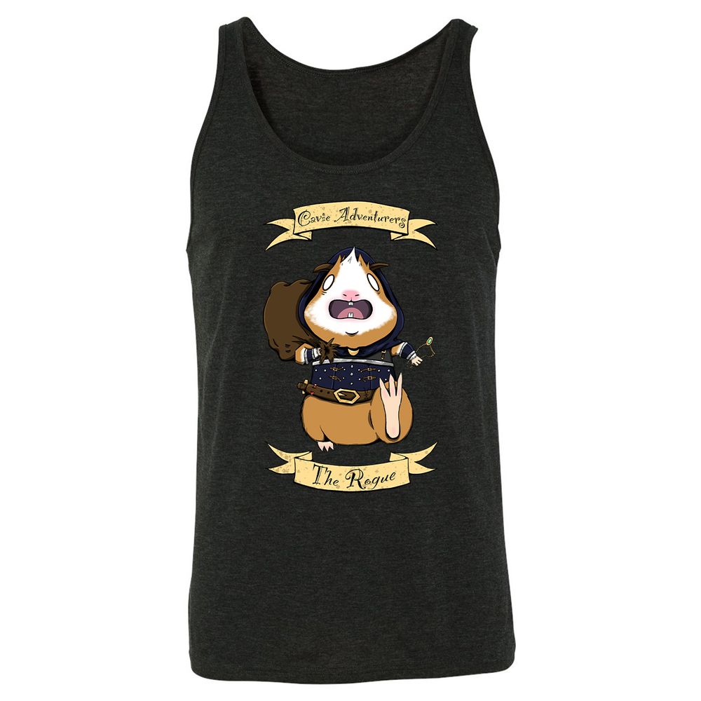 Unisex Jersey Tank - 76KUBAL1 - Charcoal Black Triblend - 5