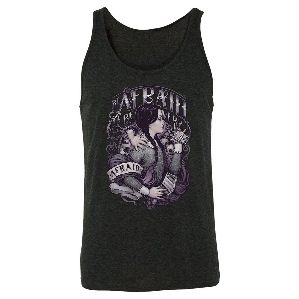 Unisex Jersey Tank - H66P8H5J - Charcoal Black Triblend - 5