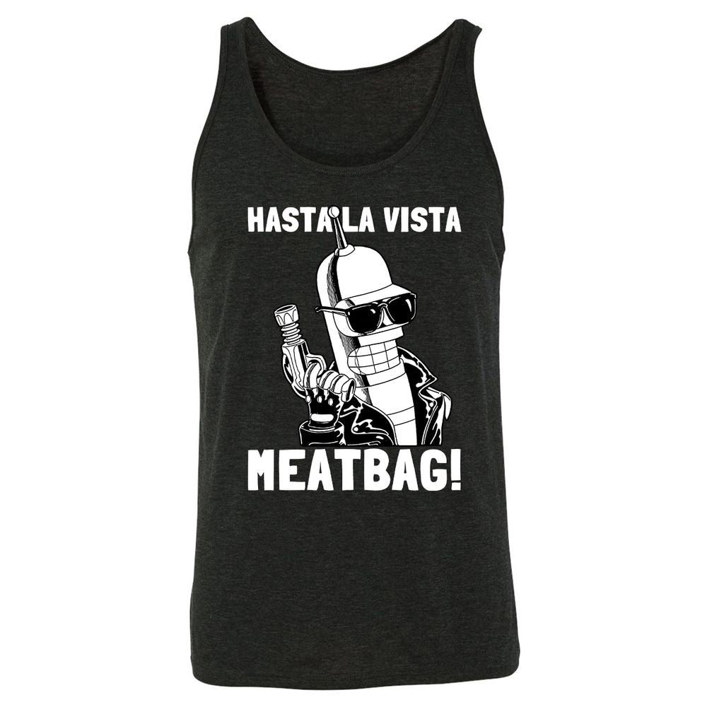 Unisex Jersey Tank - E84YX4KV - Charcoal Black Triblend - 5