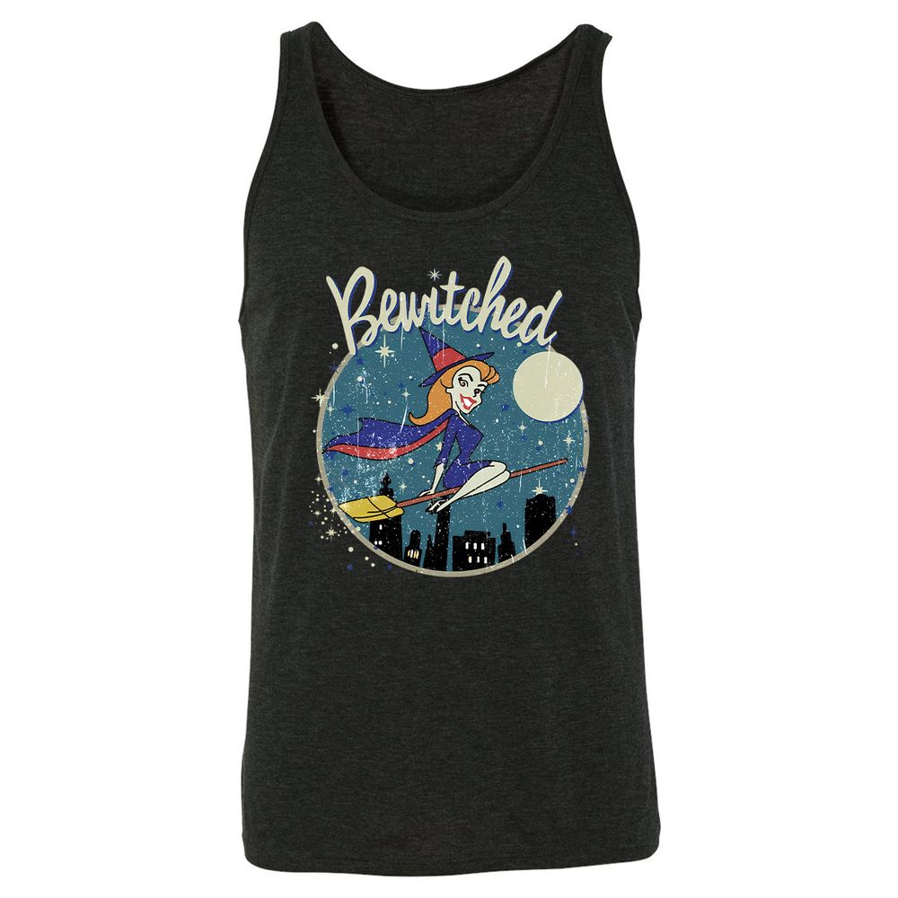 Unisex Jersey Tank - 2EZNQ6MD - Charcoal Black Triblend - 5