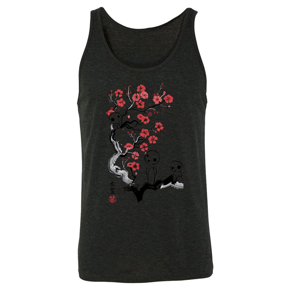Unisex Jersey Tank - RLKMV446 - Charcoal Black Triblend - 5
