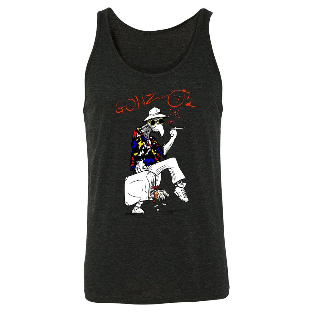 Unisex Jersey Tank - ZMMBMTA2 - Charcoal Black Triblend - 5