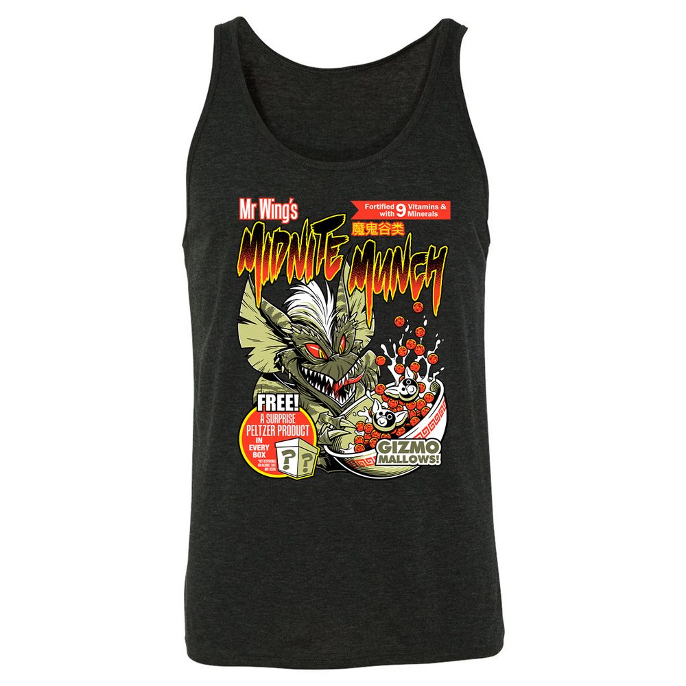 Unisex Jersey Tank - 4EMS9QDF - Charcoal Black Triblend - 5