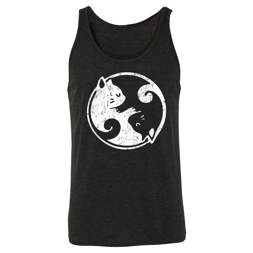 Unisex Jersey Tank - XBPCSCZU - Charcoal Black Triblend - 5