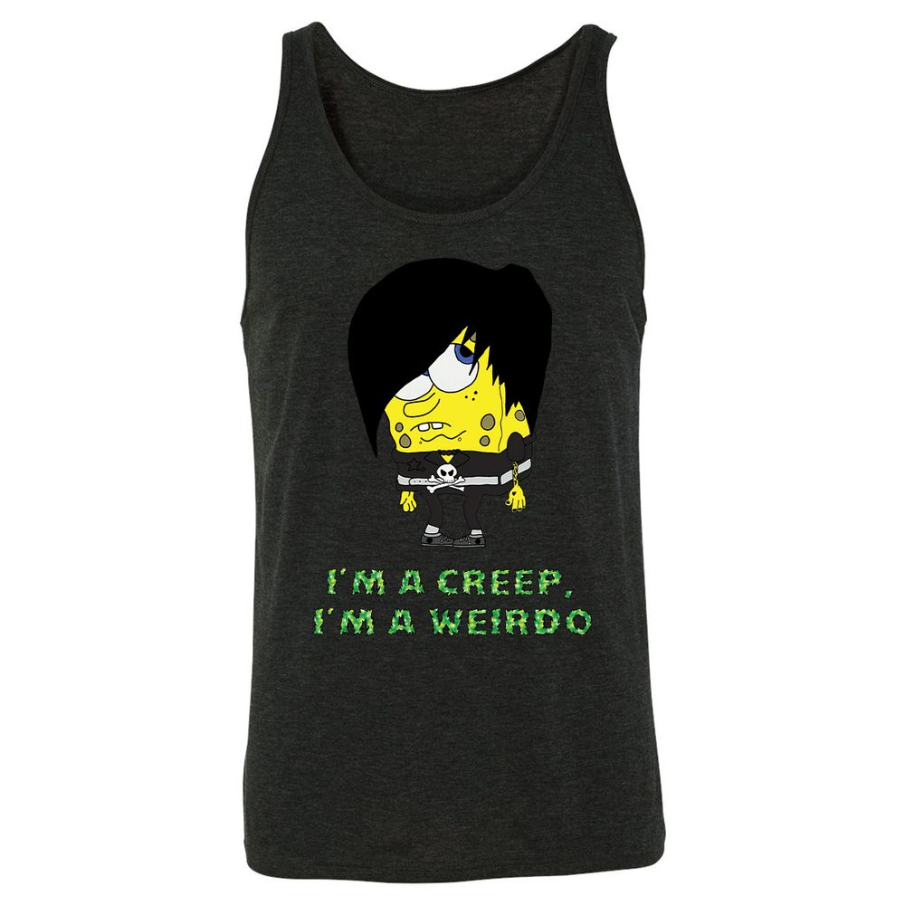 Unisex Jersey Tank - 52C99U57 - Charcoal Black Triblend - 5