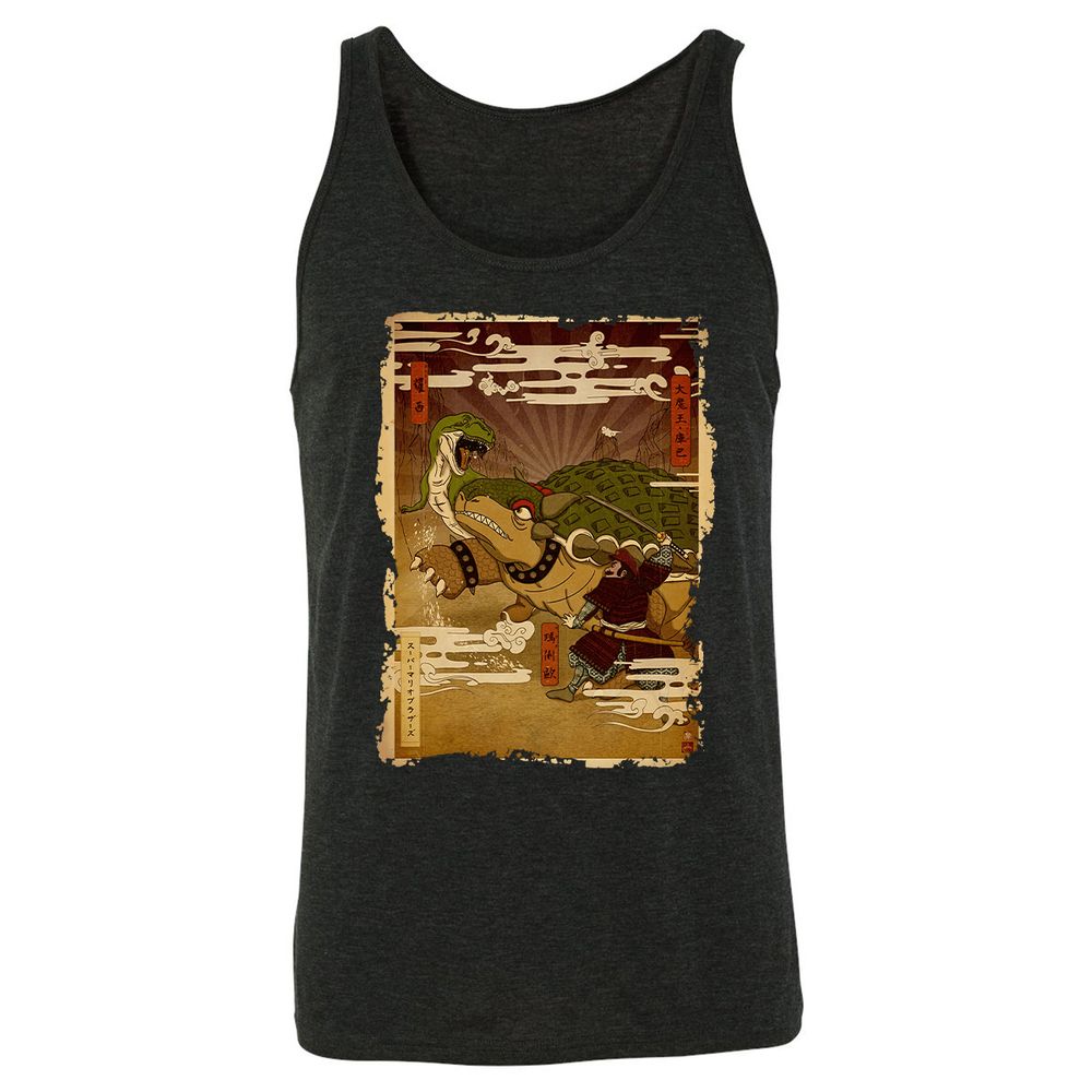 Unisex Jersey Tank - RDLKVFKR - Charcoal Black Triblend - 5