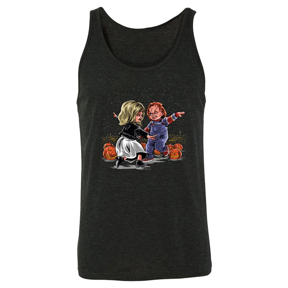 Unisex Jersey Tank - 579GYPRU - Charcoal Black Triblend - 5