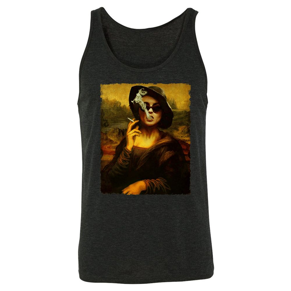 Unisex Jersey Tank - WHRVTNG3 - Charcoal Black Triblend - 5