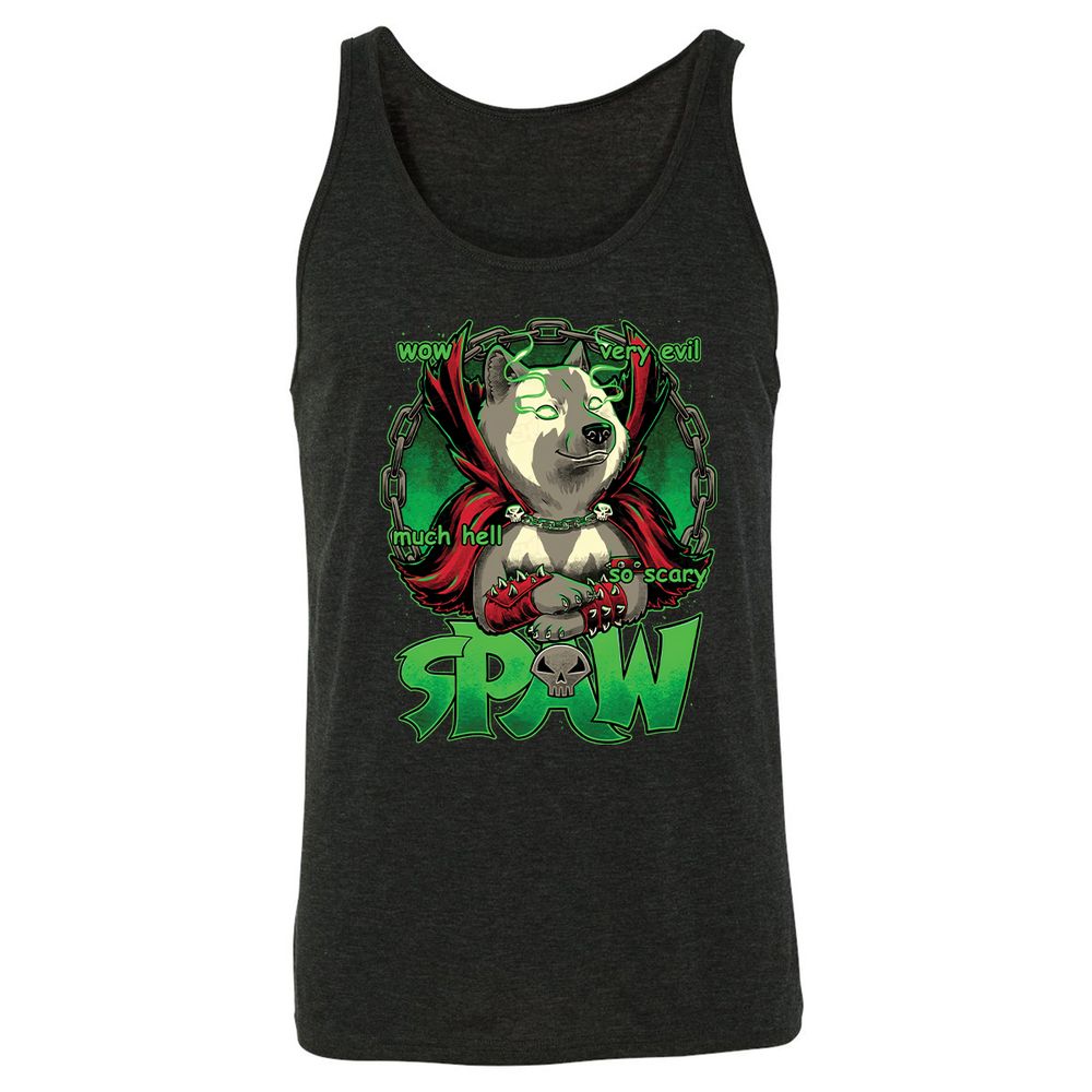 Unisex Jersey Tank - EQLB4R84 - Charcoal Black Triblend - 5