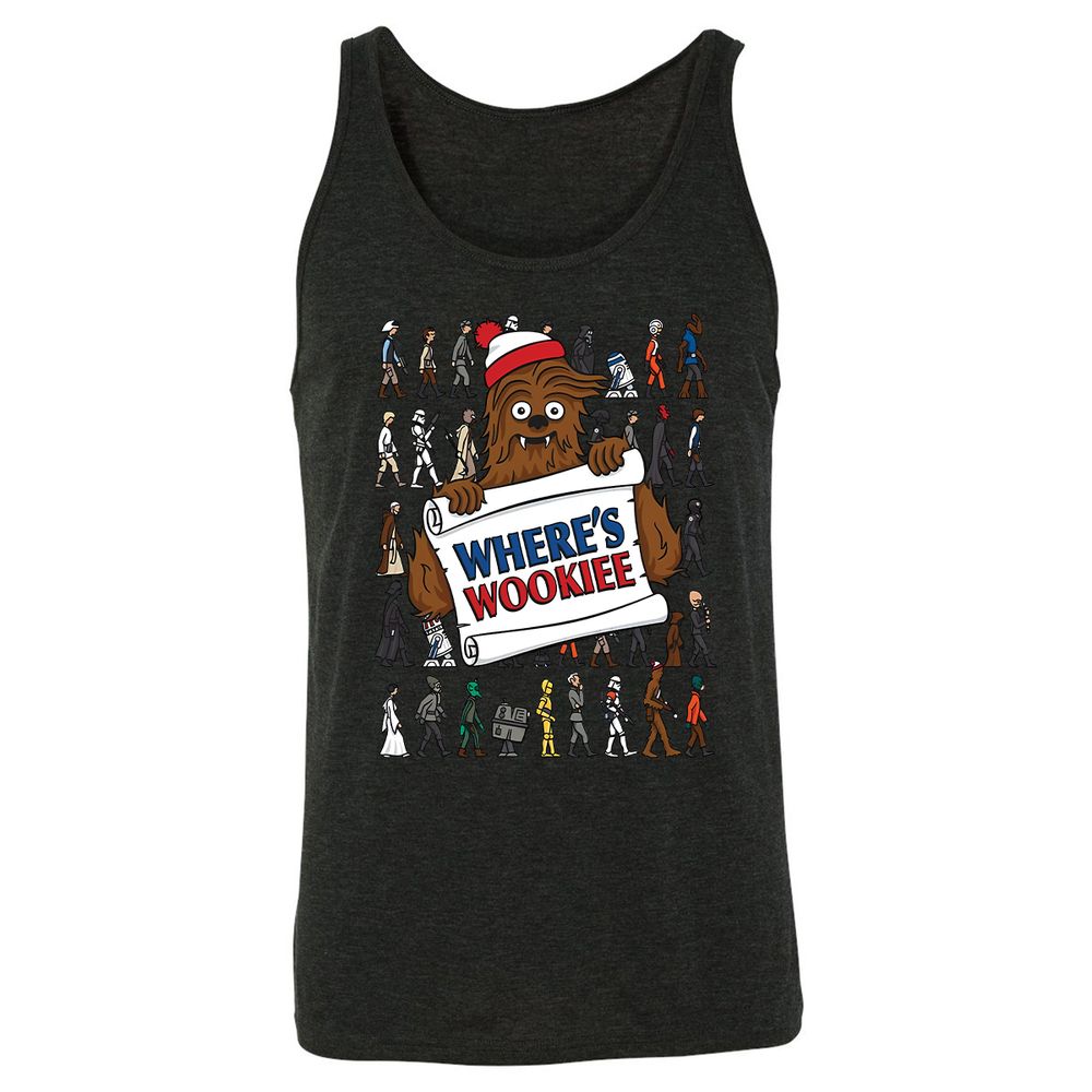 Unisex Jersey Tank - 6MD5154P - Charcoal Black Triblend - 5