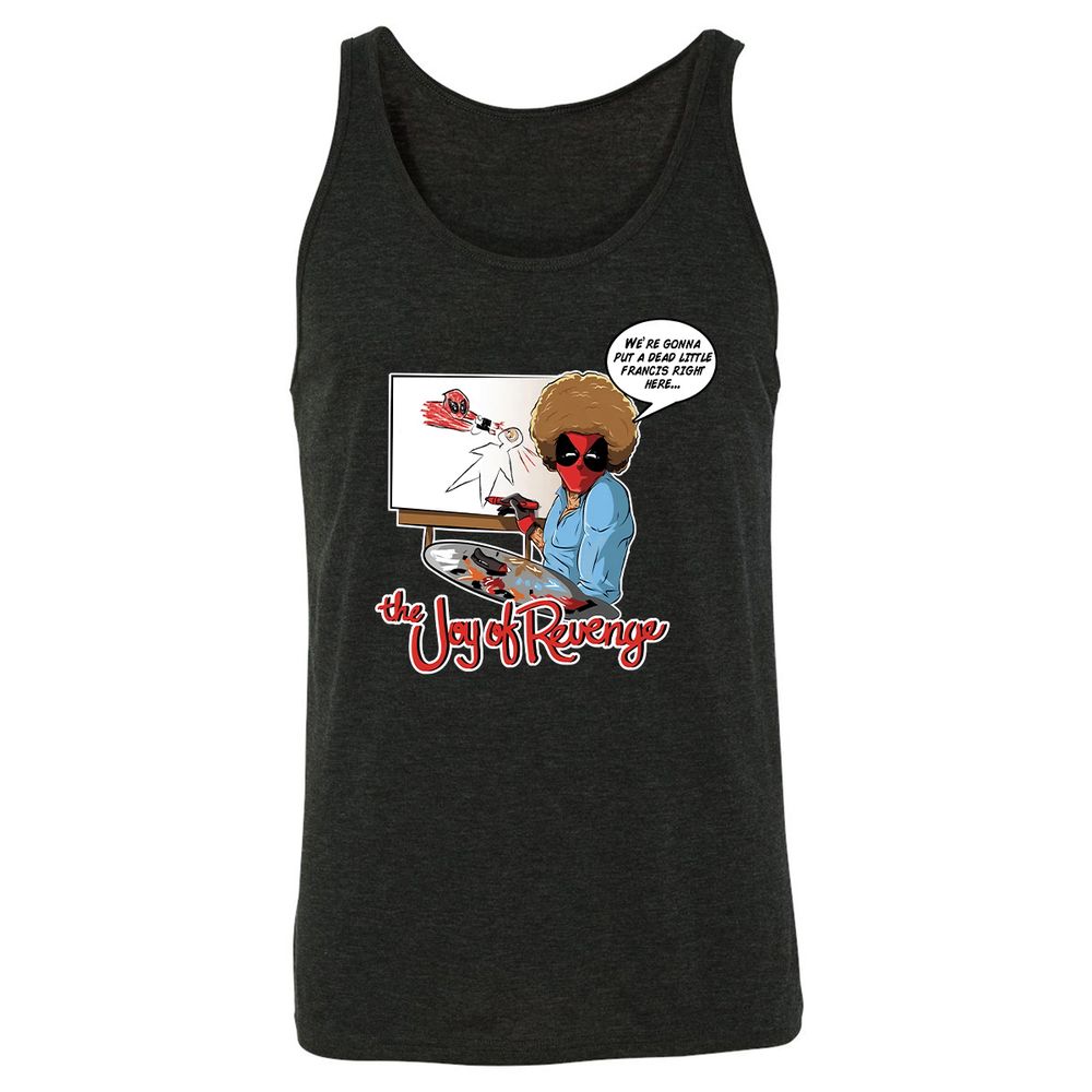 Unisex Jersey Tank - FCXW6USS - Charcoal Black Triblend - 5