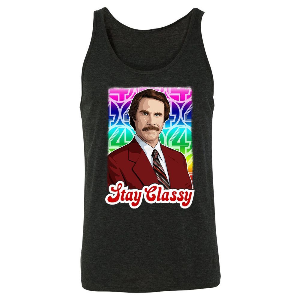 Unisex Jersey Tank - KE578HH7 - Charcoal Black Triblend - 5