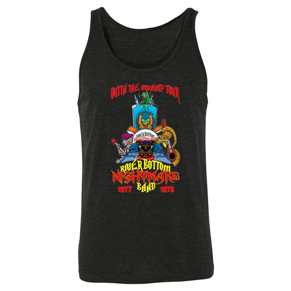 Unisex Jersey Tank - SYJTZHHZ - Charcoal Black Triblend - 5