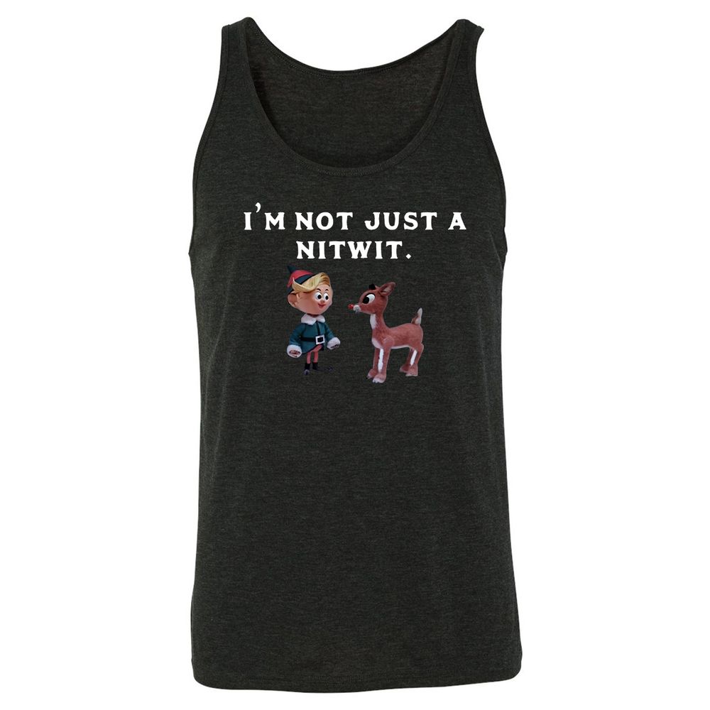 Unisex Jersey Tank - S8NYT6Y3 - Charcoal Black Triblend - 5
