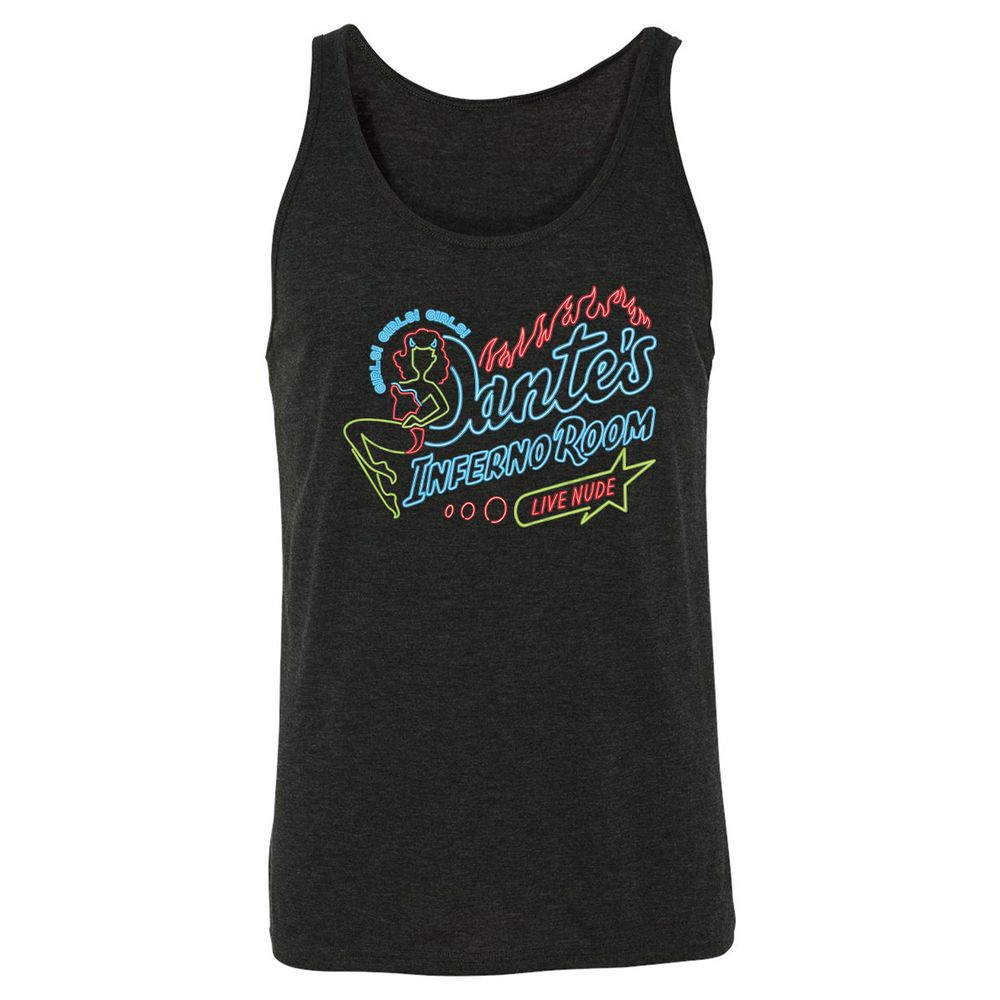 Unisex Jersey Tank - MGHZBU8Y - Charcoal Black Triblend - 5