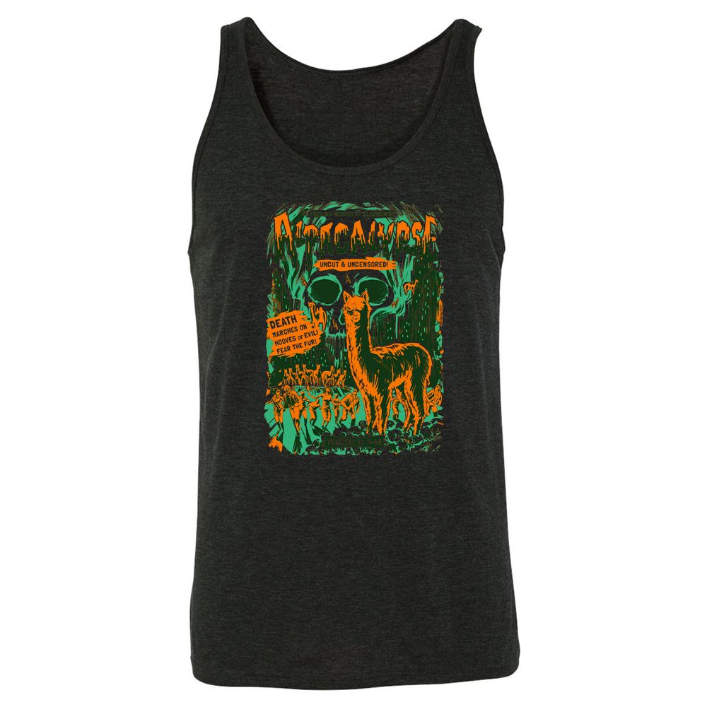 Unisex Jersey Tank - XR9NWAQ6 - Charcoal Black Triblend - 5