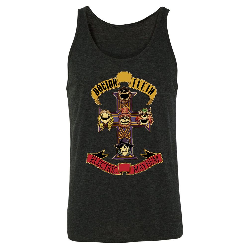 Unisex Jersey Tank - N1TFCSDV - Charcoal Black Triblend - 5