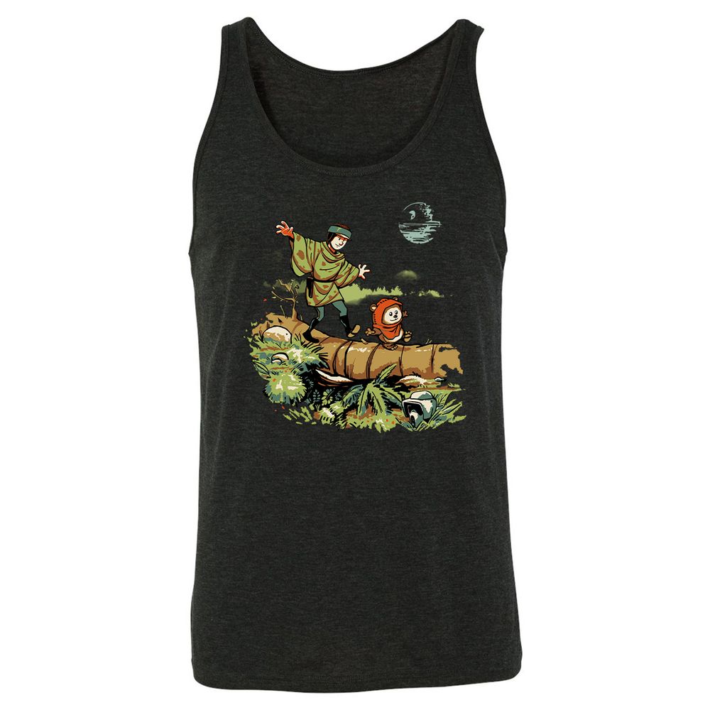 Unisex Jersey Tank - PTN5RNK1 - Charcoal Black Triblend - 5