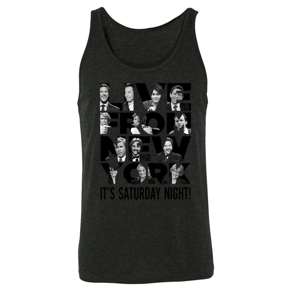Unisex Jersey Tank - FCK4H582 - Charcoal Black Triblend - 5