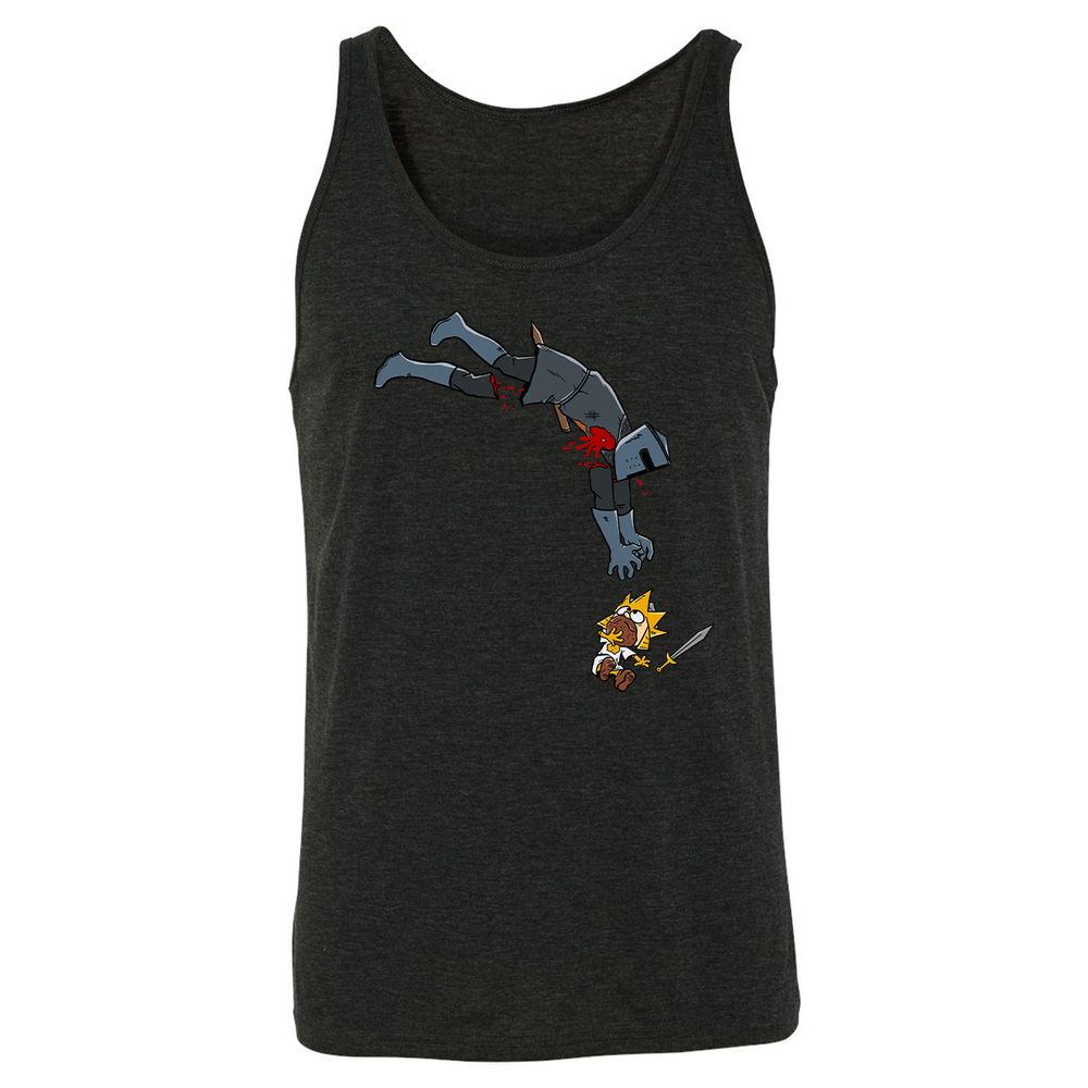 Unisex Jersey Tank - SG29JBZ7 - Charcoal Black Triblend - 5