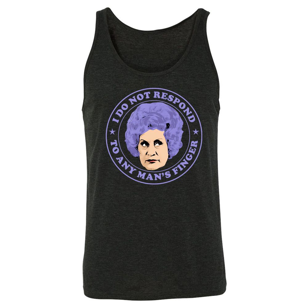 Unisex Jersey Tank - SBAU6PN8 - Charcoal Black Triblend - 5