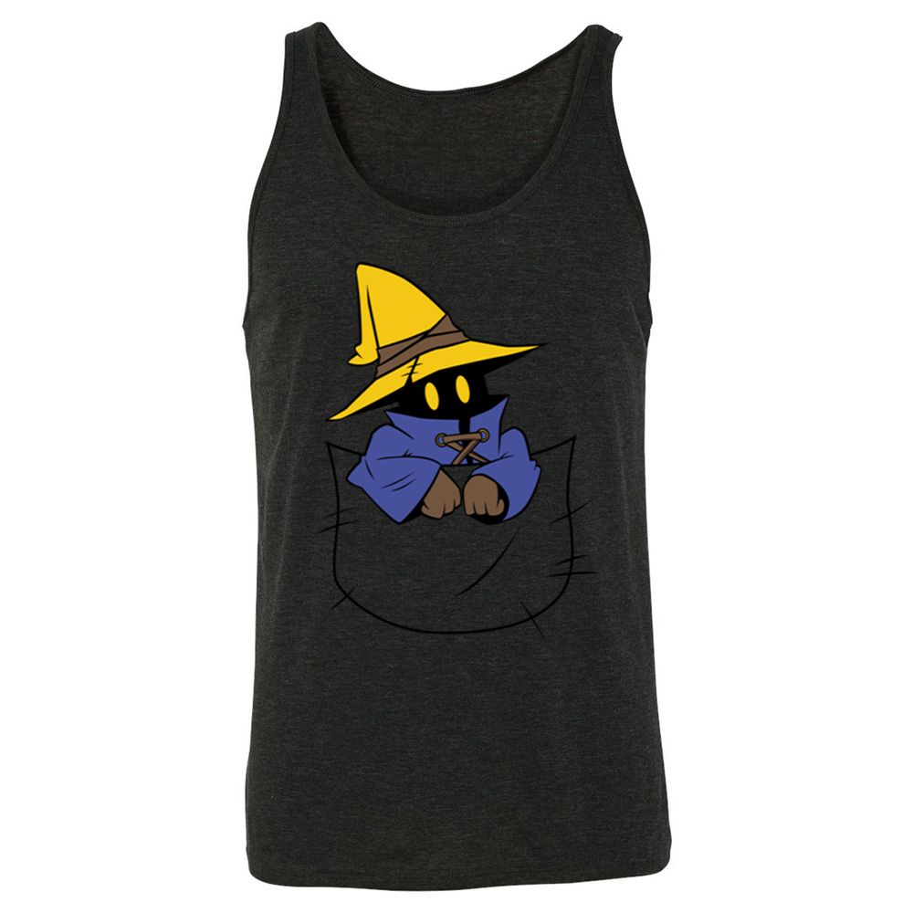 Unisex Jersey Tank - DWUB7J3P - Charcoal Black Triblend - 5