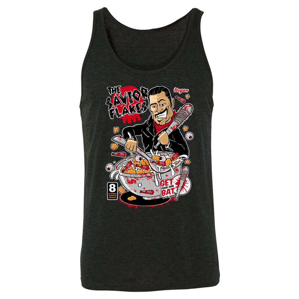 Unisex Jersey Tank - XSLFLHNN - Charcoal Black Triblend - 5