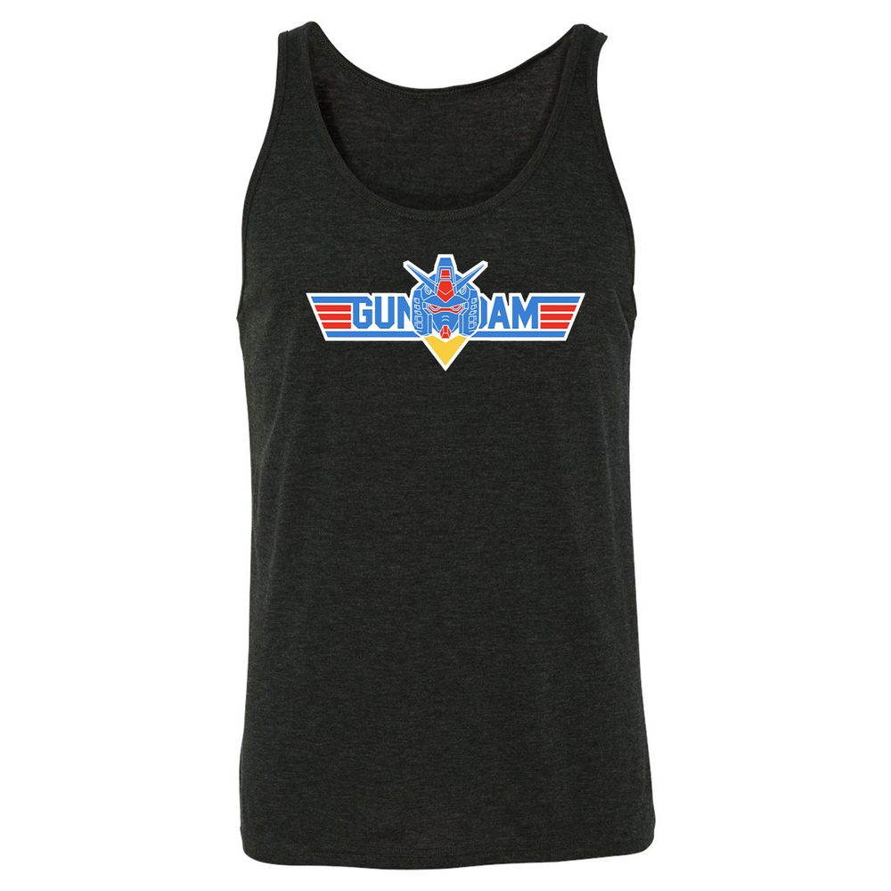 Unisex Jersey Tank - NTXLVUA6 - Charcoal Black Triblend - 5