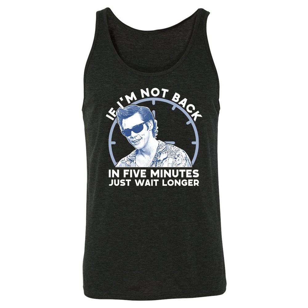 Unisex Jersey Tank - RQZ3N9MW - Charcoal Black Triblend - 5