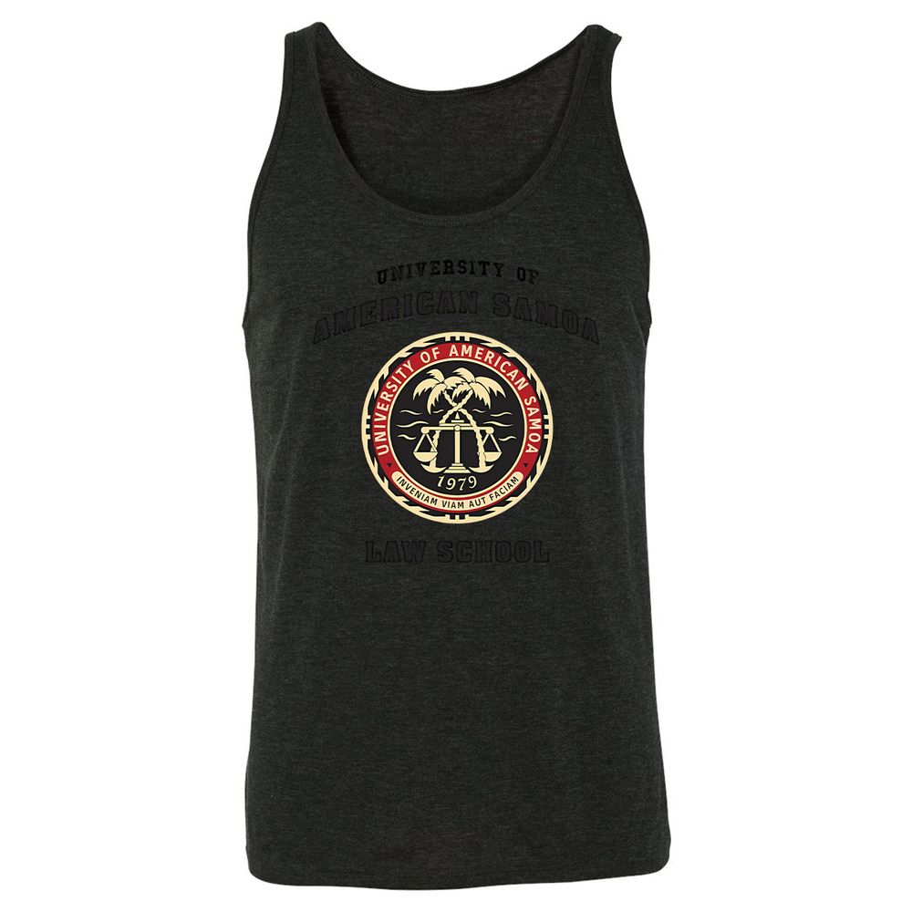 Unisex Jersey Tank - YLBAYLH2 - Charcoal Black Triblend - 5