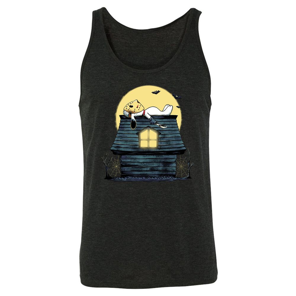 Unisex Jersey Tank - E5V1T672 - Charcoal Black Triblend - 5