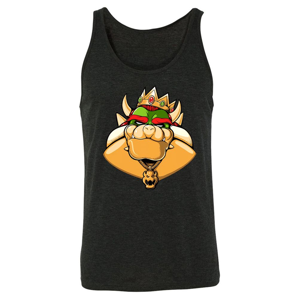 Unisex Jersey Tank - LR3ZXV28 - Charcoal Black Triblend - 5