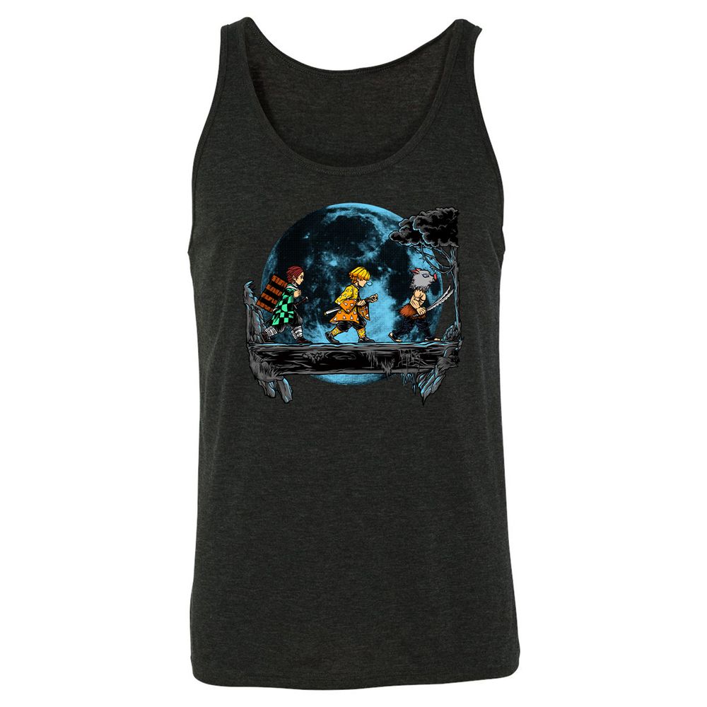Unisex Jersey Tank - Z6VMHYQ4 - Charcoal Black Triblend - 5