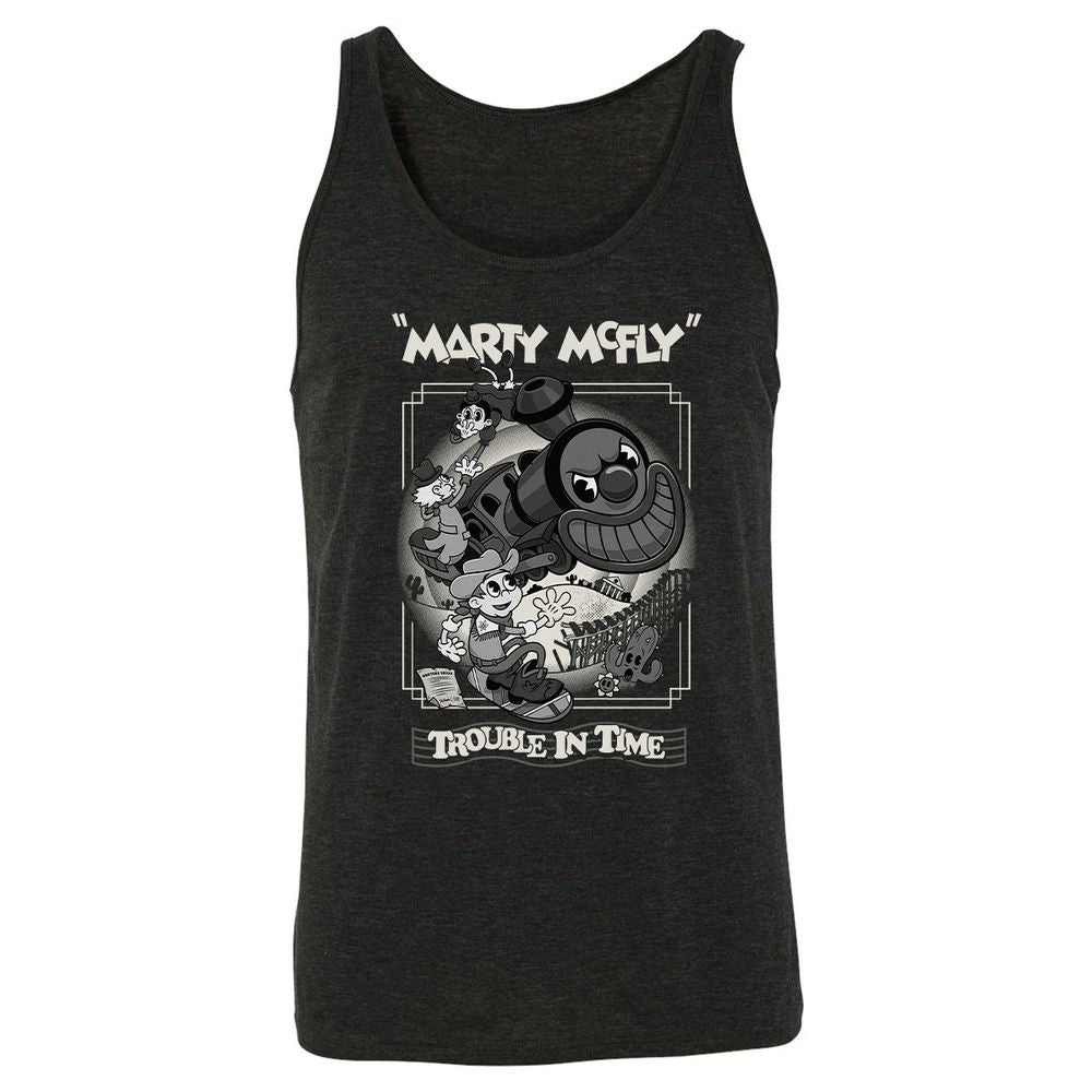 Unisex Jersey Tank - VXTWADB1 - Charcoal Black Triblend - 5