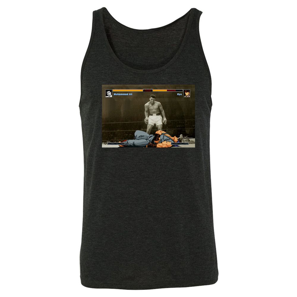 Unisex Jersey Tank - 2DZ1NR6D - Charcoal Black Triblend - 5