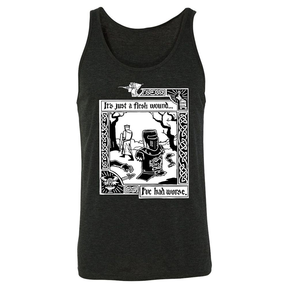Unisex Jersey Tank - X3N37EAS - Charcoal Black Triblend - 5