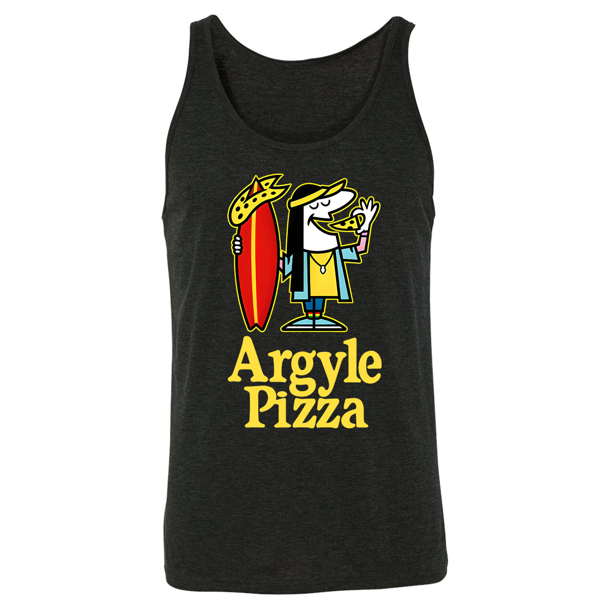 Unisex Jersey Tank - L9422G6M - Charcoal Black Triblend - 5