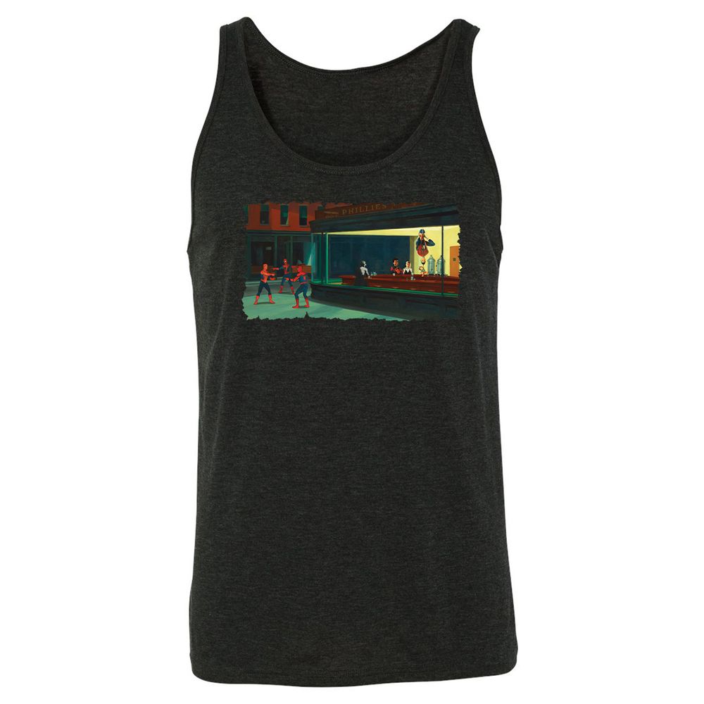 Unisex Jersey Tank - 9VDY7TYQ - Charcoal Black Triblend - 5