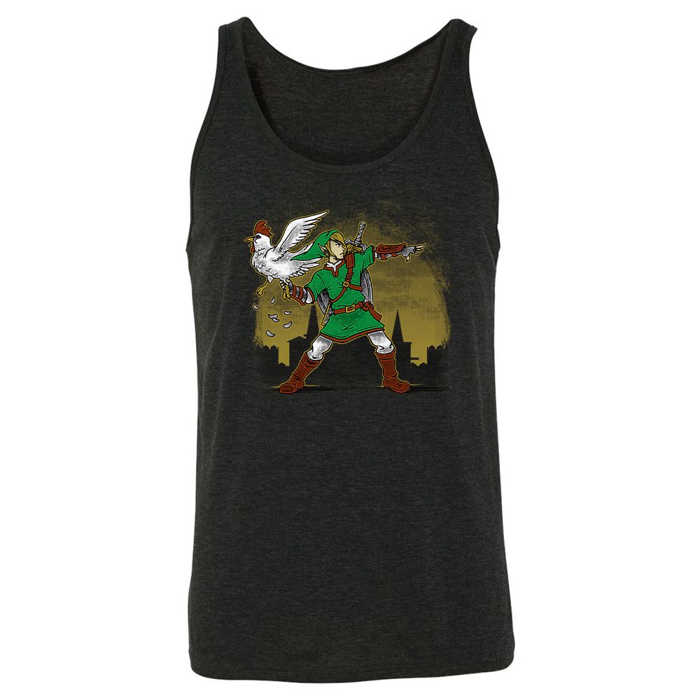 Unisex Jersey Tank - 8SM7JMMJ - Charcoal Black Triblend - 5